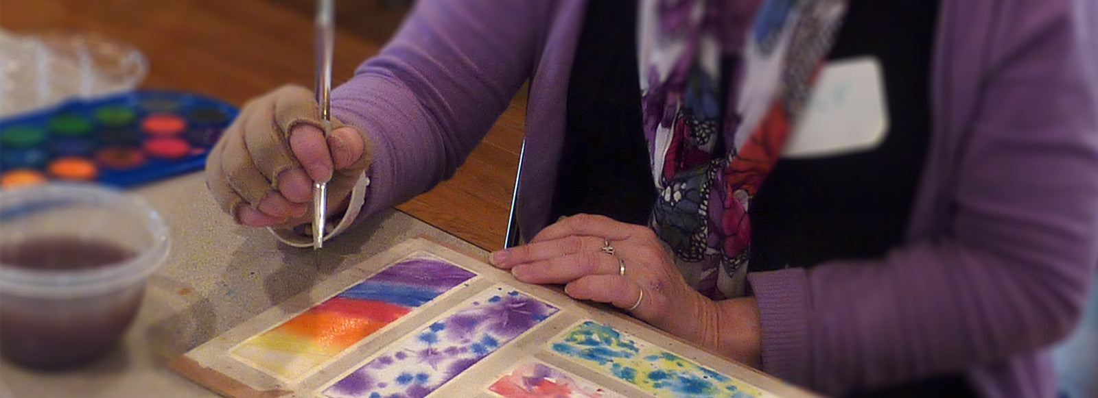 Helping people cope with cancer through self-expression and creativity...